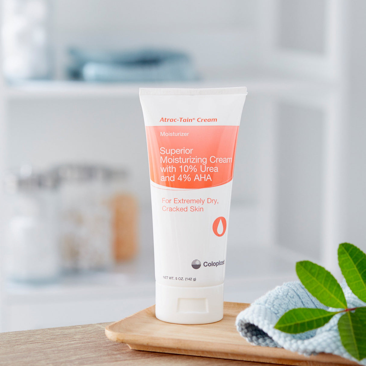 Hand and Body Moisturizer Atrac-Tain 5 oz. Tube Unscented Cream CHG Compatible