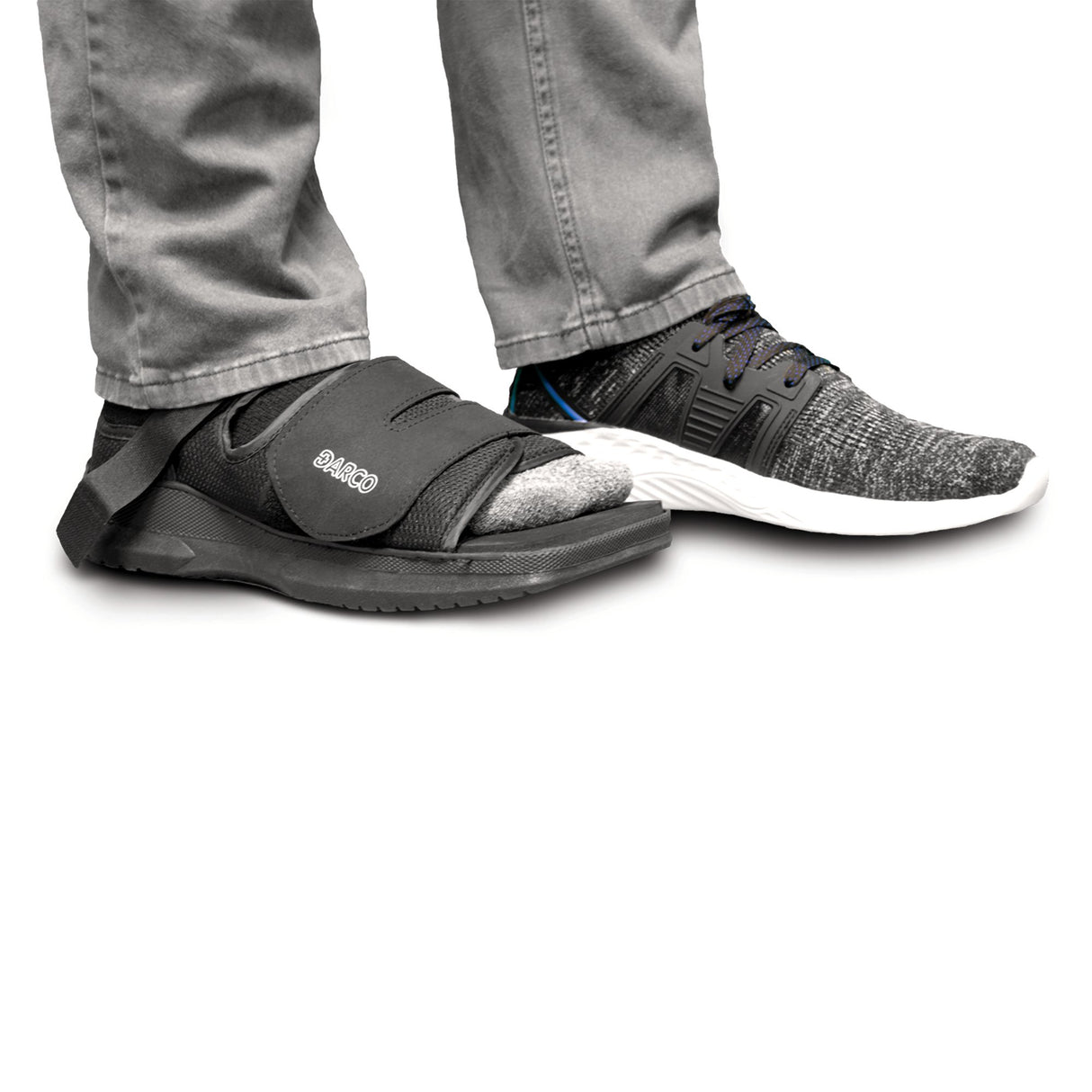 Post-Op Shoe MedSurg™ Medium Female Black - BeHope