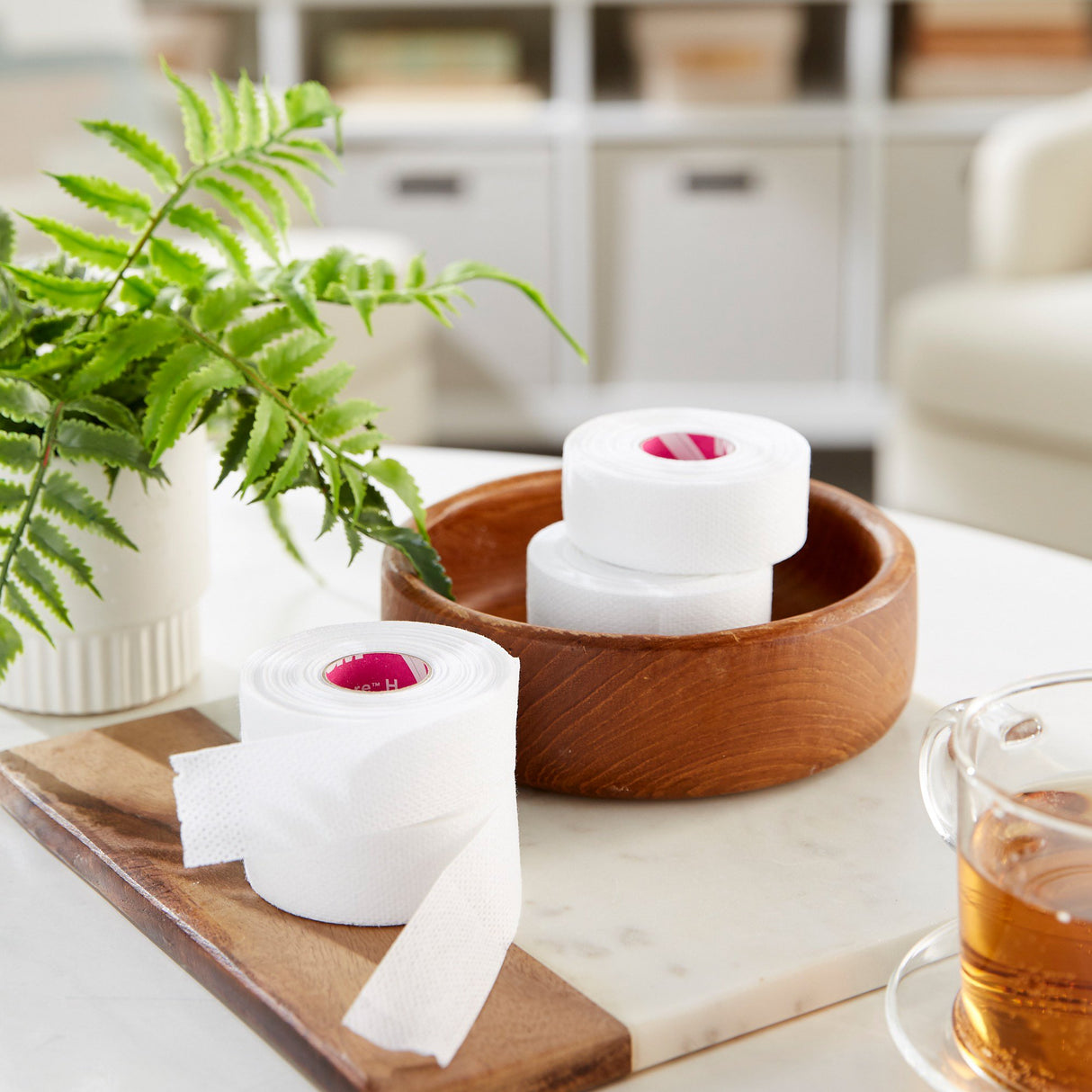 Perforated Medical Tape 3M™ Medipore™ H White 1 Inch X 10 Yard Soft Cloth NonSterile - BeHope