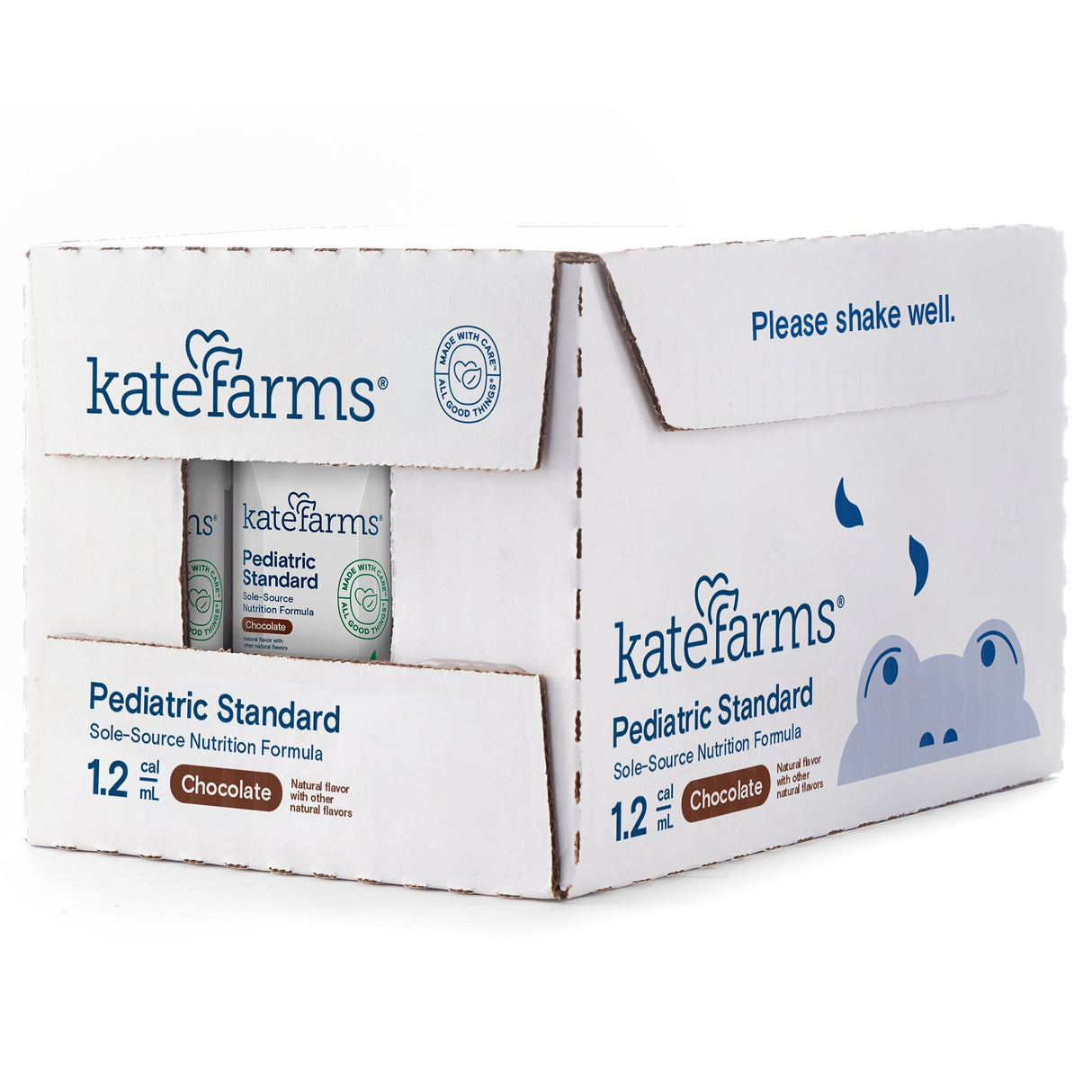Pediatric Oral Supplement Kate Farms Pediatric Standard 1.2 Chocolate Flavor 8.45 oz. Carton Liquid Organic Pea Protein - BeHope