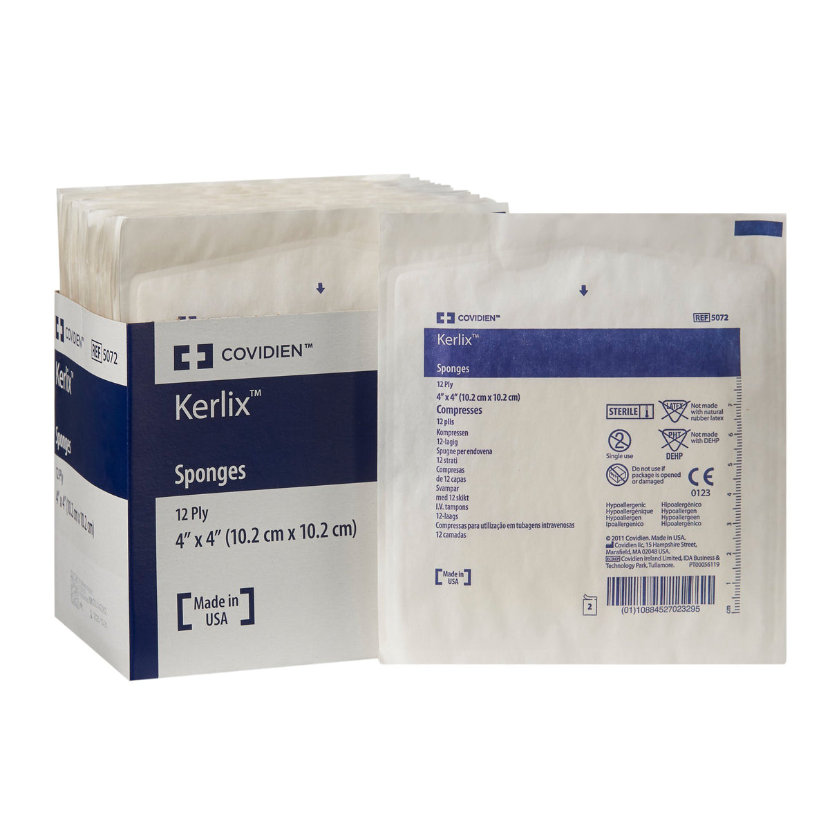 Fluff Dressing Kerlix™ 4 X 4 Inch 12-Ply Sterile 2 per Pack - BeHope