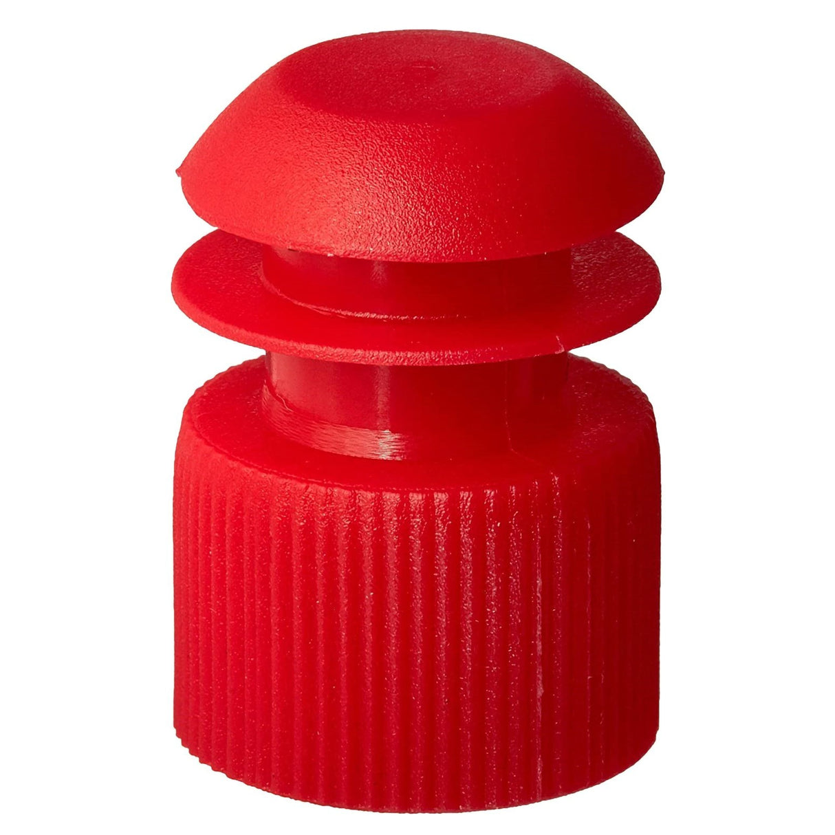 McKesson Tube Closure Polyethylene Flanged Plug Cap Red 13 mm For Use with 13 mm Blood Drawing Tubes, Glass Test Tubes, Plastic Culture Tubes NonSterile - BeHope