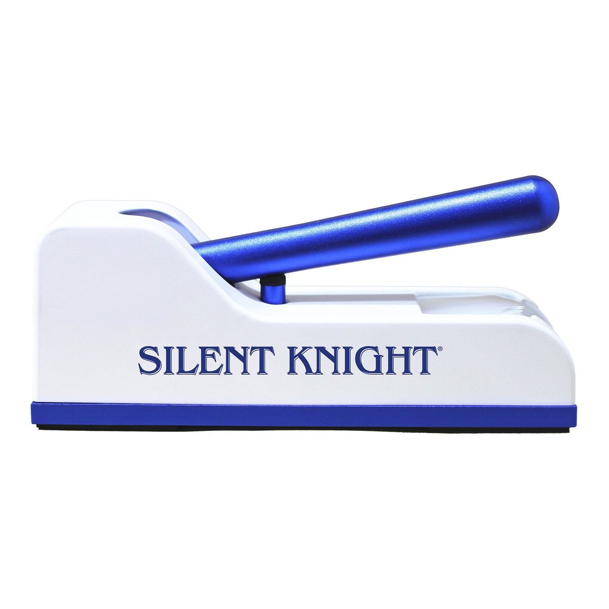 Pill Crusher Silent Knight® Hand Operated Blue / White - BeHope