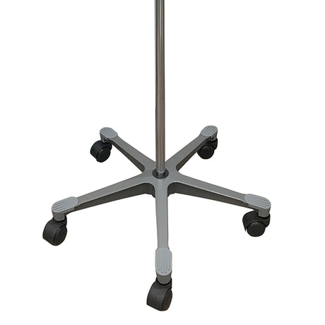 IV Stand Floor Stand 2 Hooks 5 Legs with Casters - BeHope