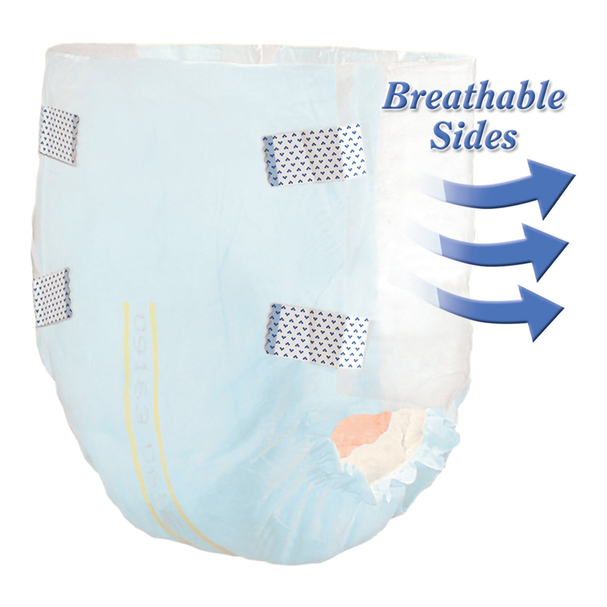 Unisex Adult Incontinence Brief Tranquility SmartCore™ Large Disposable Heavy Absorbency - BeHope
