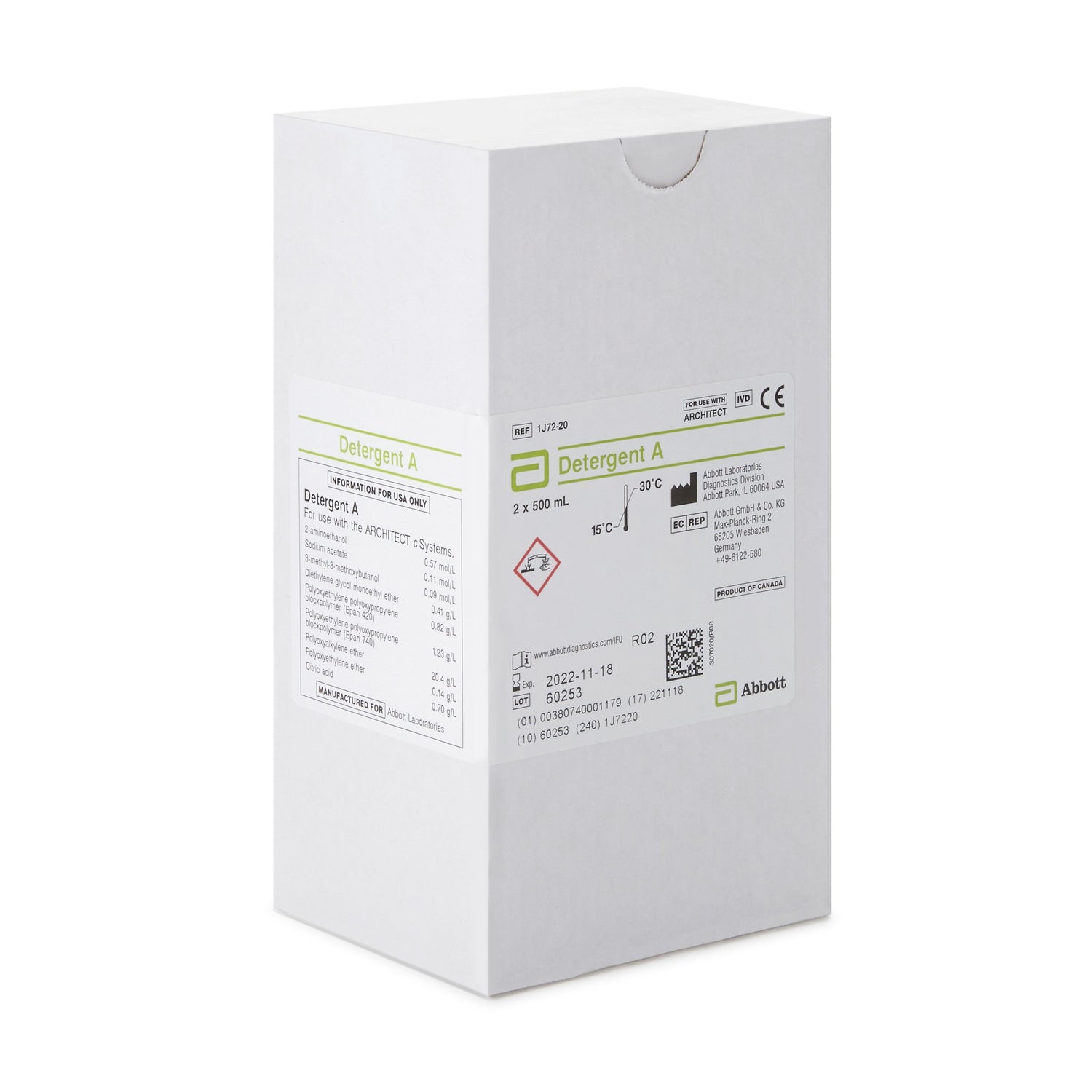 General Chemistry System Reagent Architect™ Detergent A Detergent For Architect c16000 Analyzer - BeHope