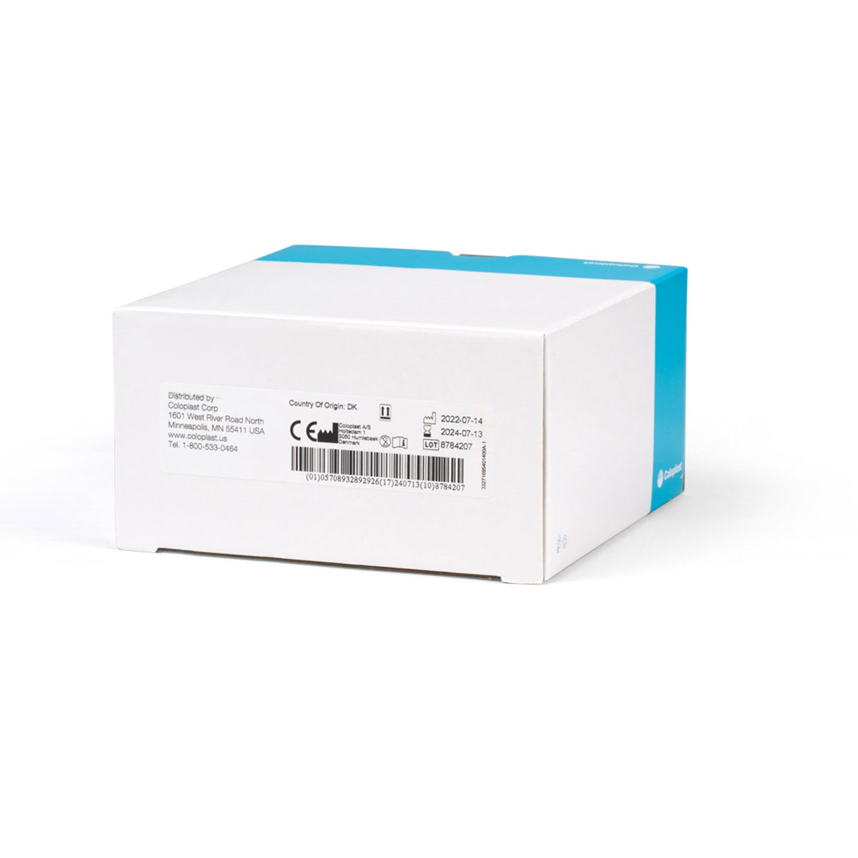 Ostomy Barrier SenSura® Mio Click Precut, Standard Wear Elastic Adhesive 50 mm Flange Red Code System 1 Inch Opening - BeHope