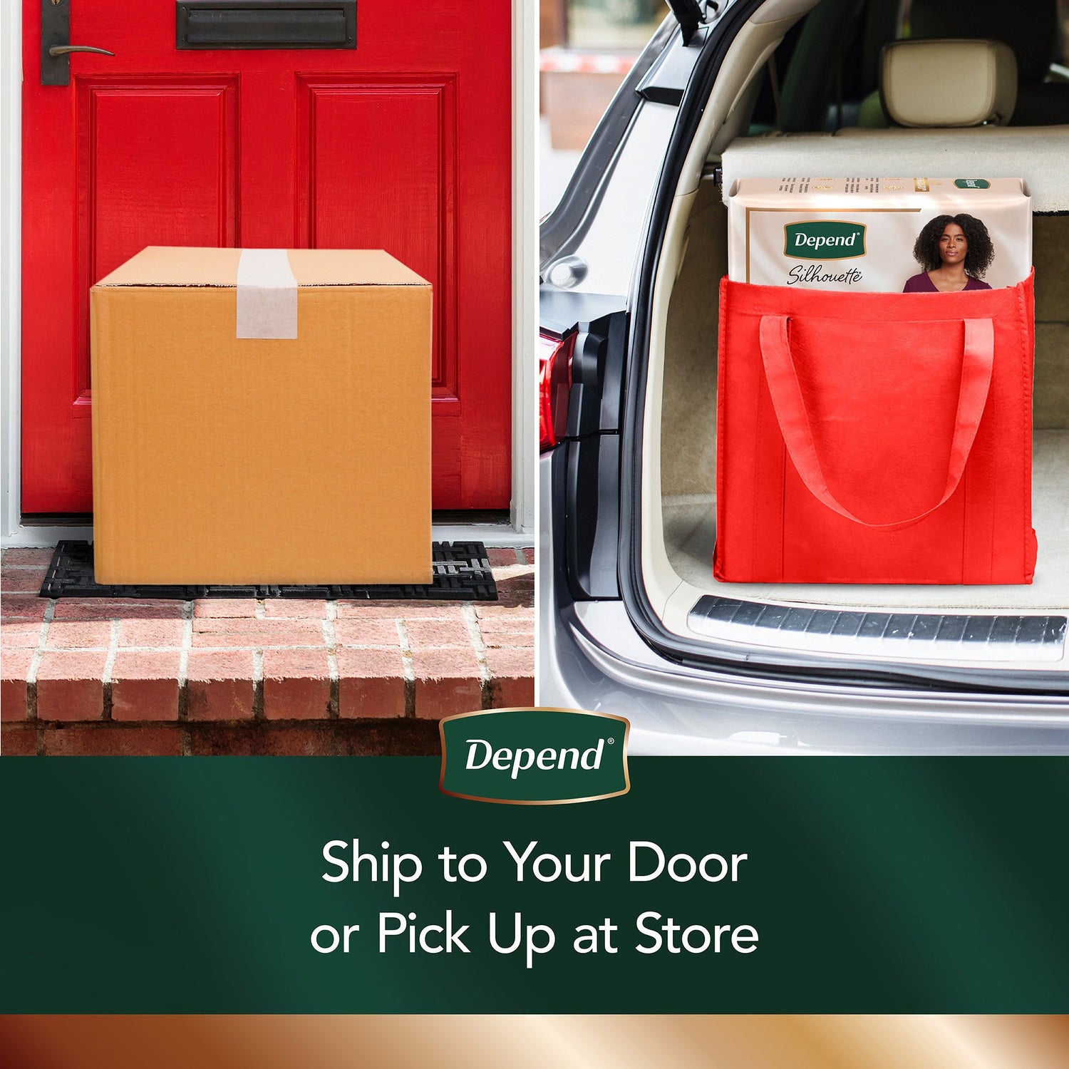 Female Adult Absorbent Underwear Depend® Silhouette® Waistband Style Small Disposable Heavy Absorbency - BeHope