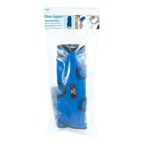 Elbow Support IMAK® RSI X-Large Hook and Loop Strap Fastening Blue - BeHope