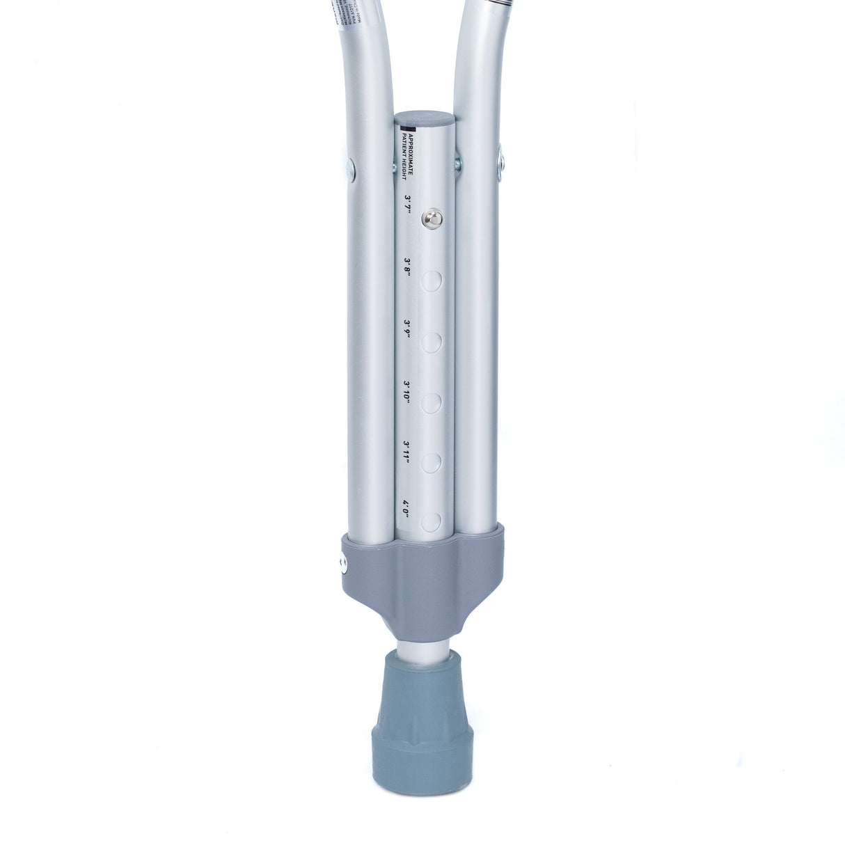 Underarm Crutches McKesson Pediatric 3 Foot 7 Inch to 4 Foot User Height Aluminum Frame 175 lbs. Weight Capacity - BeHope