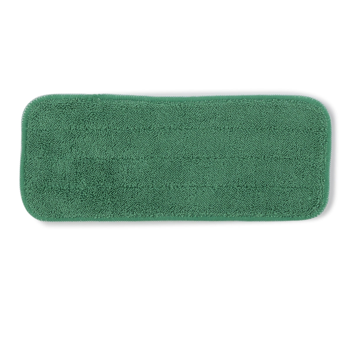Wet Mop Pad Bound Edge Green Polyester / Polyamide Reusable - BeHope