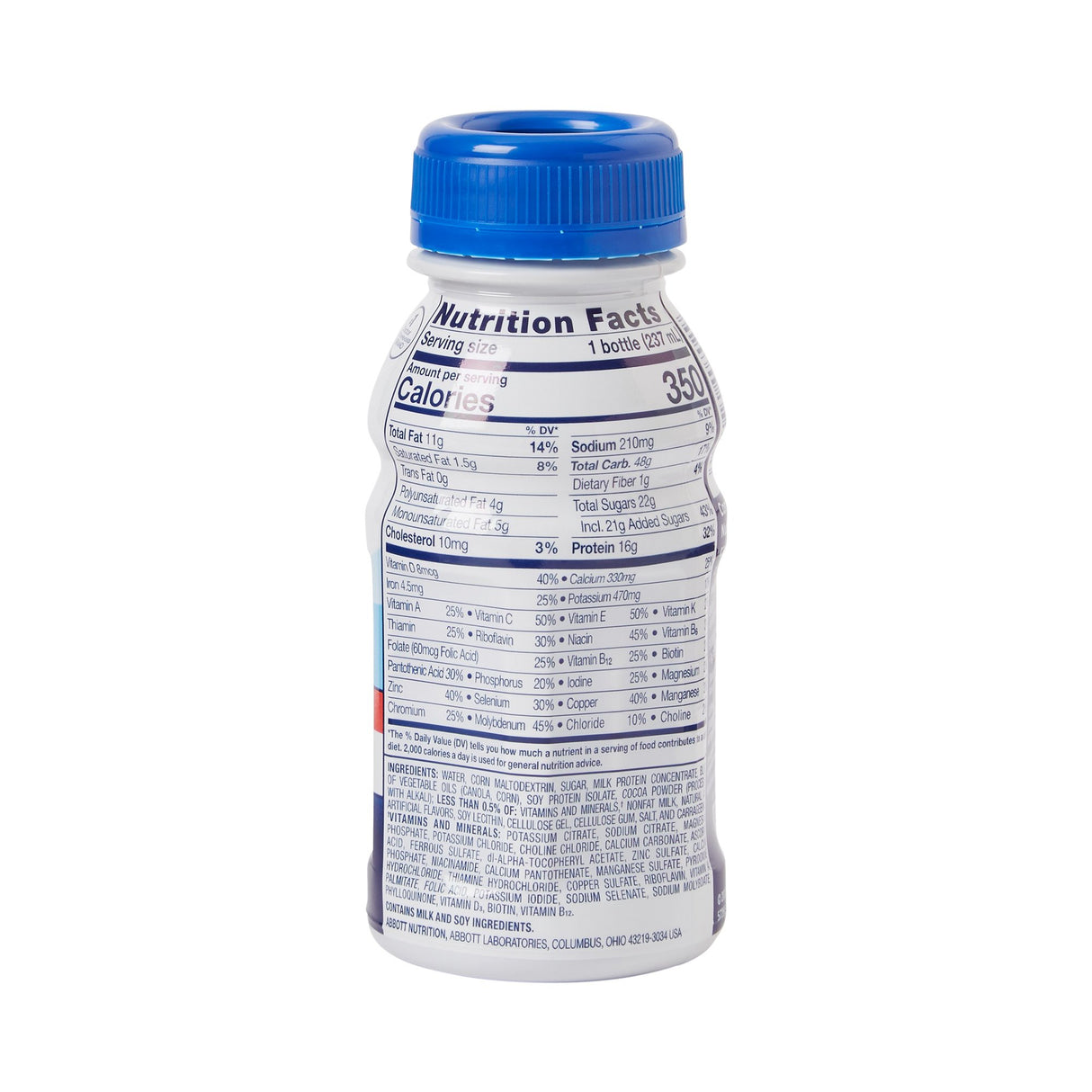 Oral Supplement Ensure® Plus Nutrition Shake Milk Chocolate Flavor Liquid 8 oz. Bottle - BeHope