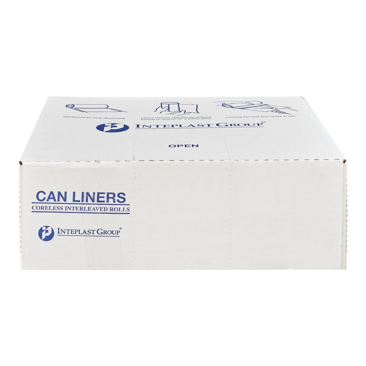 Trash Bag McKesson 16 gal. Clear LLDPE 0.70 mil 24 X 32 Inch Star Seal Bottom Coreless Roll - BeHope