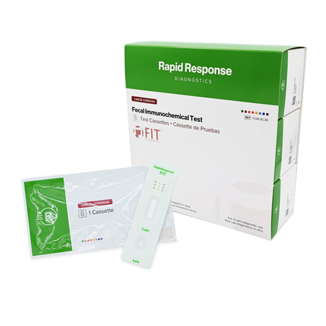 Cancer Screening Test Kit Rapid Response™ Fecal Occult Blood Test (iFOB or FIT) 36 Tests CLIA Waived - BeHope