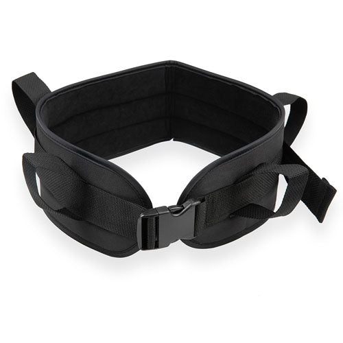 Transfer Belt Padded Large Blk W/side Release Buckle - BeHope