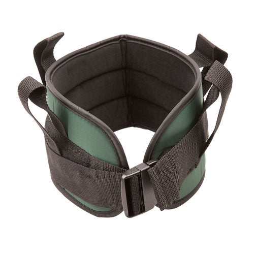 Transfer Belt Padded Medium Green W/side Release Buckle - BeHope