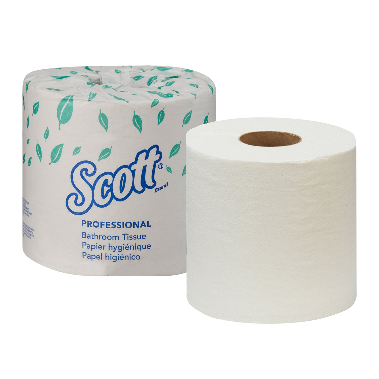 Toilet Tissue Scott® Essential White 2-Ply Standard Size Cored Roll 550 Sheets 4 X 4-1/10 Inch - BeHope