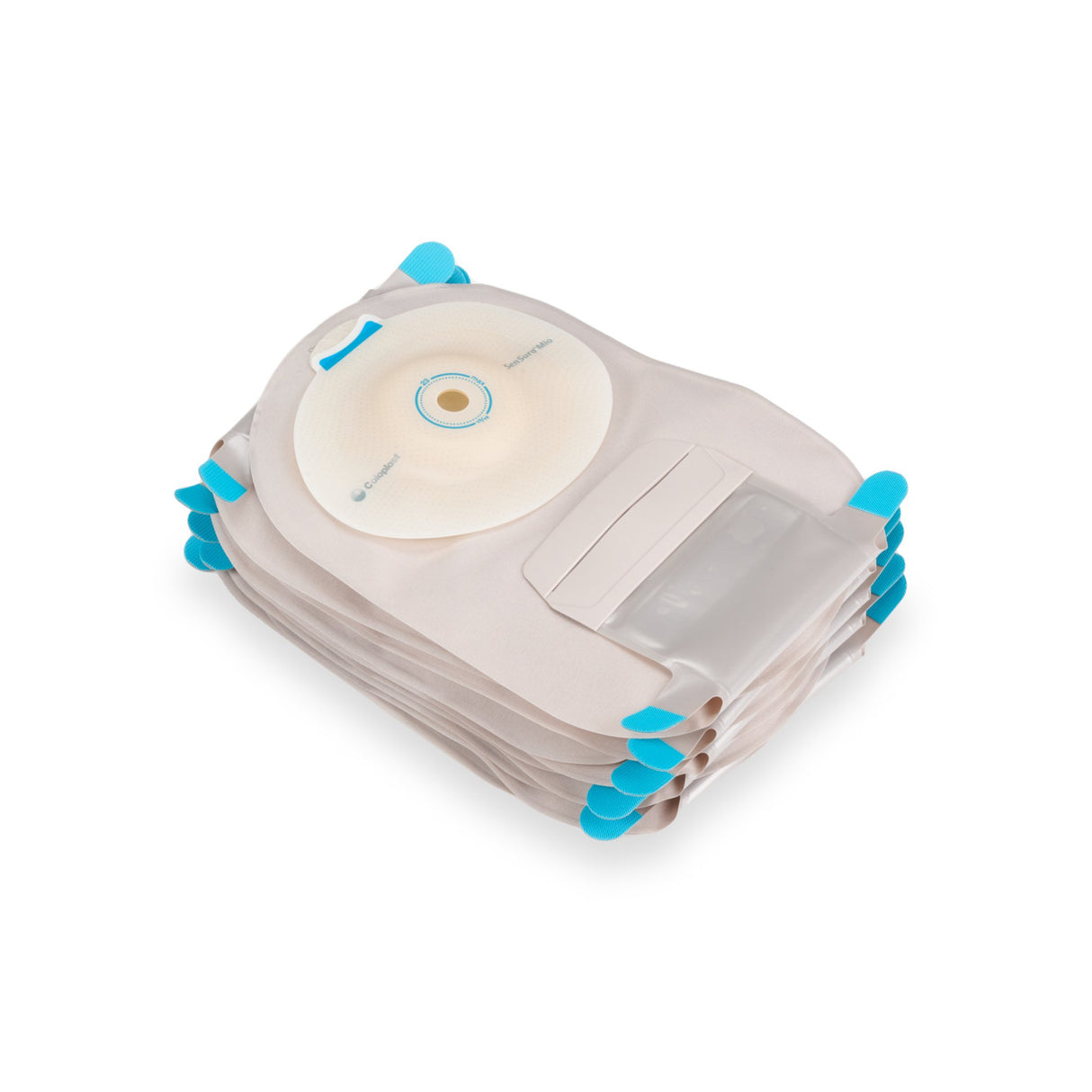 Ostomy Pouch SenSura® Mio Convex One-Piece System 11 Inch Length, Maxi Convex Light, Trim to Fit 3/8 to 7/8 Inch Stoma Drainable - BeHope