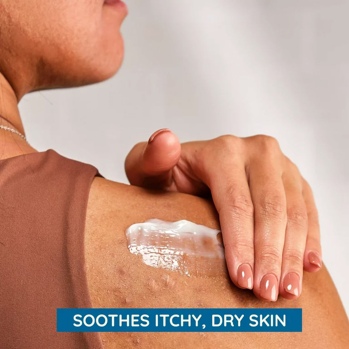 Hand and Body Moisturizer Aveeno® Skin Relief 12 oz. Pump Bottle Unscented Lotion - BeHope