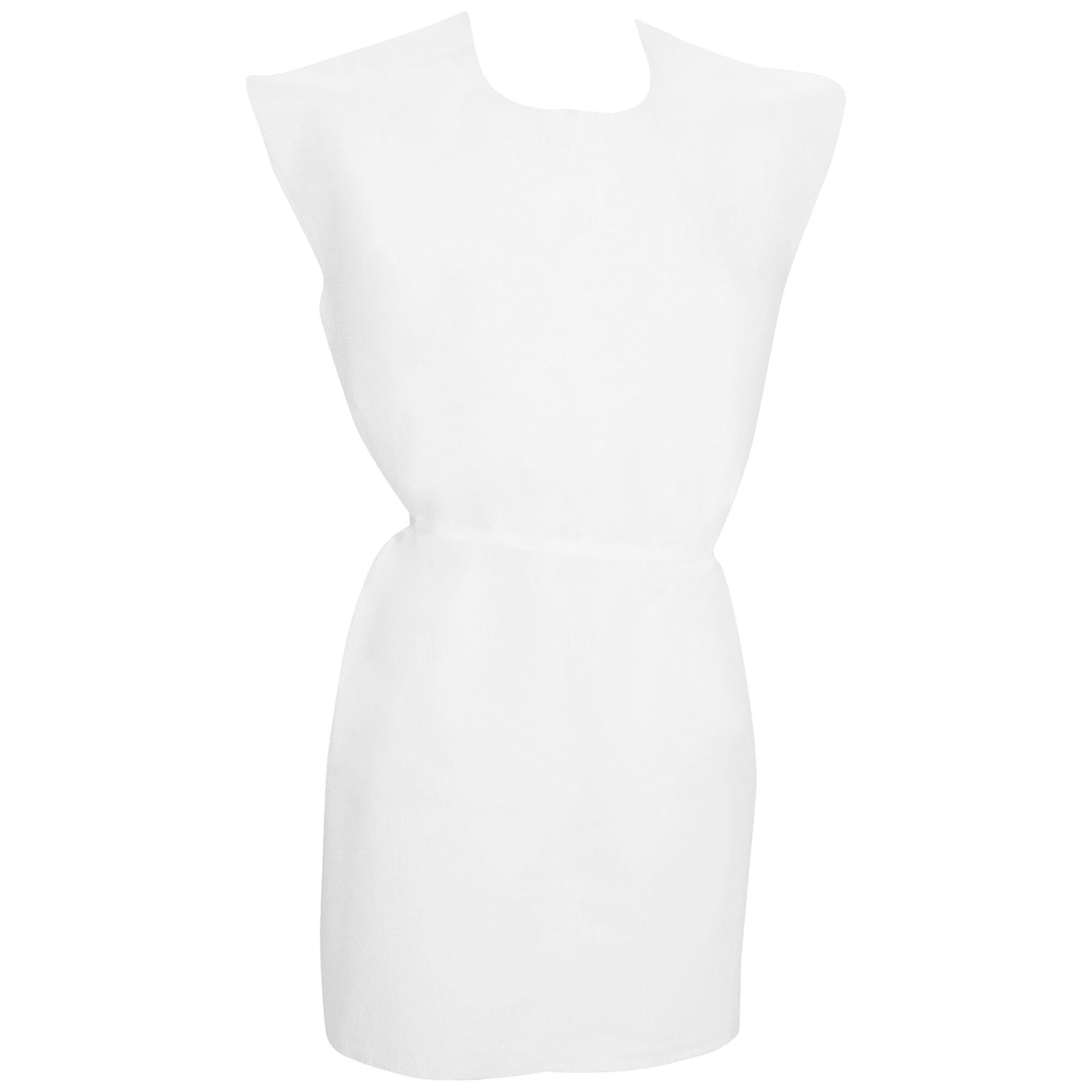 Patient Exam Gown McKesson One Size Fits Most White Disposable - BeHope