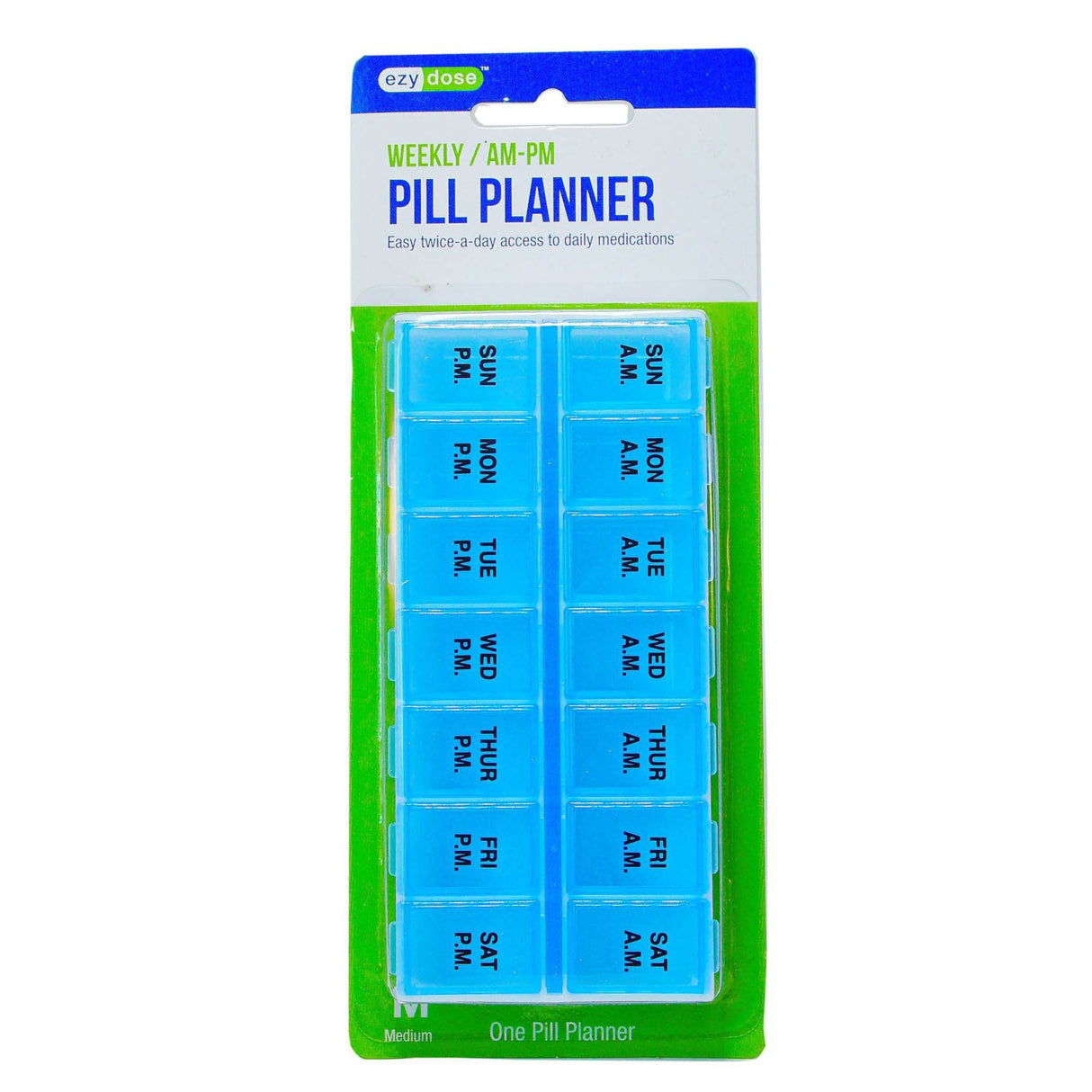 Pill Organizer for 7 Day AM PM Medication Regimen - BeHope