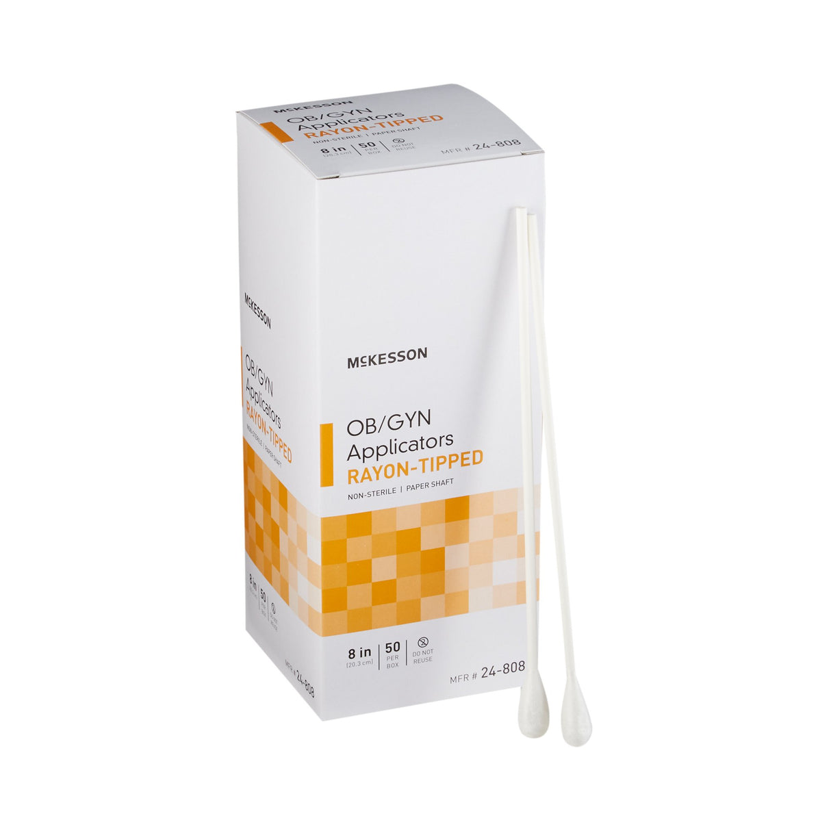 McKesson OB/GYN Swab 8 Inch Length NonSterile - BeHope