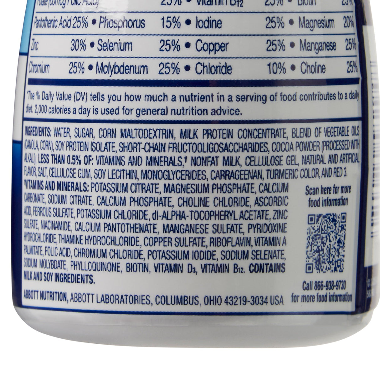 Oral Supplement Ensure® Original Therapeutic Nutrition Shake Milk Chocolate Flavor Liquid 8 oz. Bottle - BeHope