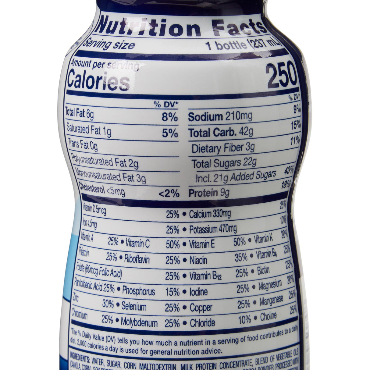 Oral Supplement Ensure® Original Therapeutic Nutrition Shake Milk Chocolate Flavor Liquid 8 oz. Bottle - BeHope