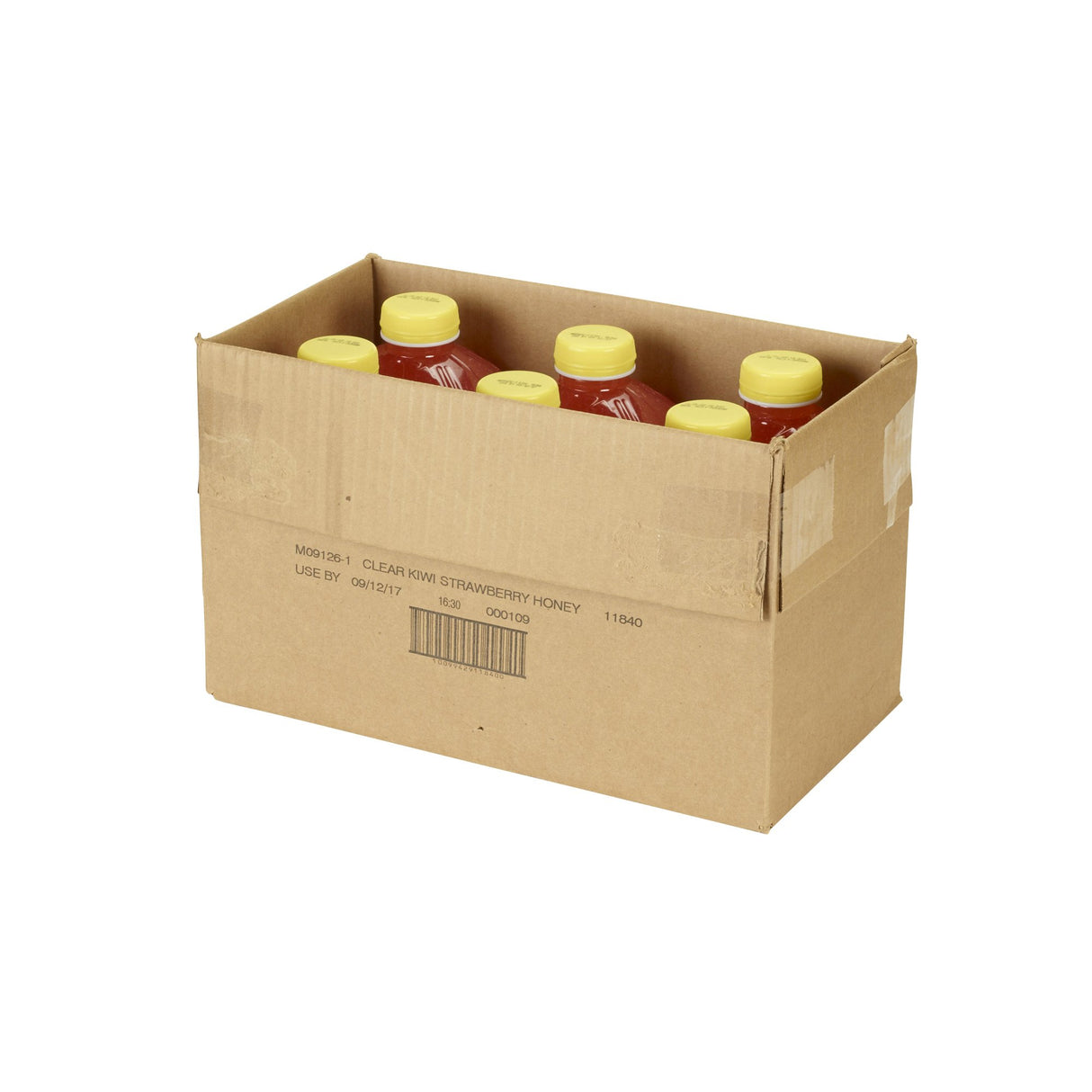 Thickened Beverage Thick & Easy 46 oz. Bottle Kiwi Strawberry Flavor Liquid IDDSI Level 3 Moderately Thick/Liquidized - BeHope