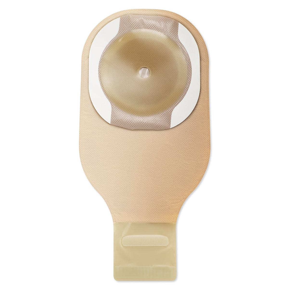 Ostomy Pouch Premier™ One-Piece System 12 Inch Length Flat, Pre-Cut 1-9/16 Inch Stoma Drainable - BeHope