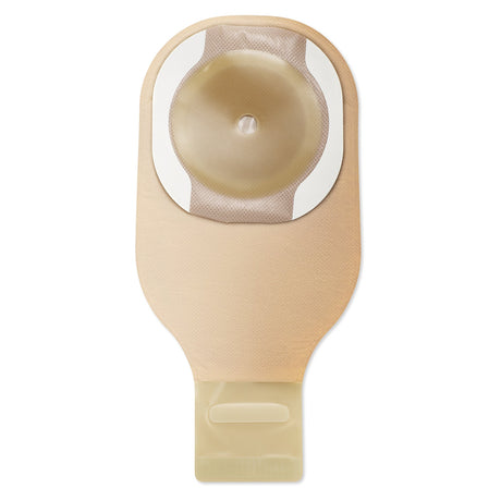 Ostomy Pouch Premier™ One-Piece System 12 Inch Length Flat, Pre-Cut 1-9/16 Inch Stoma Drainable - BeHope