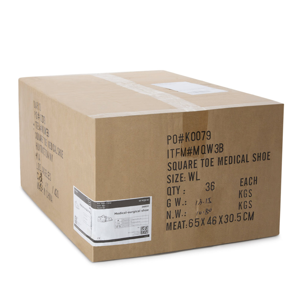 Post-Op Shoe MedSurg™ Large Female Black - BeHope