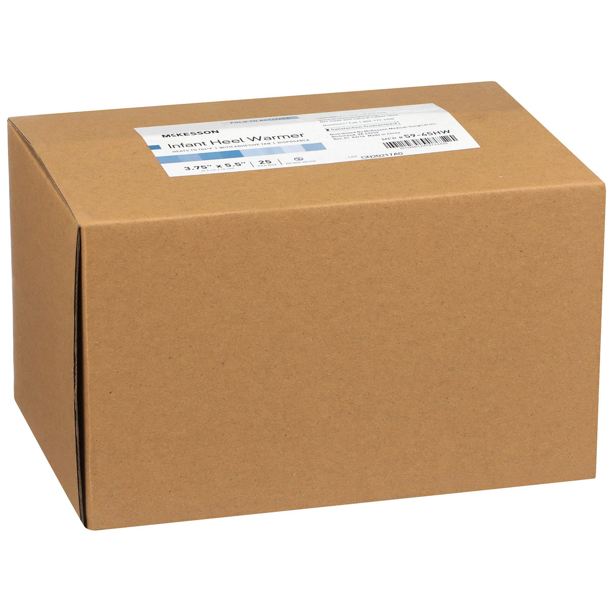 Instant Infant Heel Warmer McKesson Heel One Size Fits Most Nylon Cover / Polyethylene Disposable - BeHope