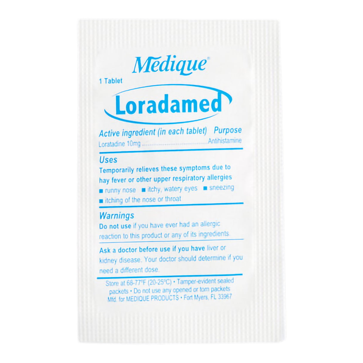 Allergy Relief Loradamed 10 mg Strength Tablet 1 per Box - BeHope