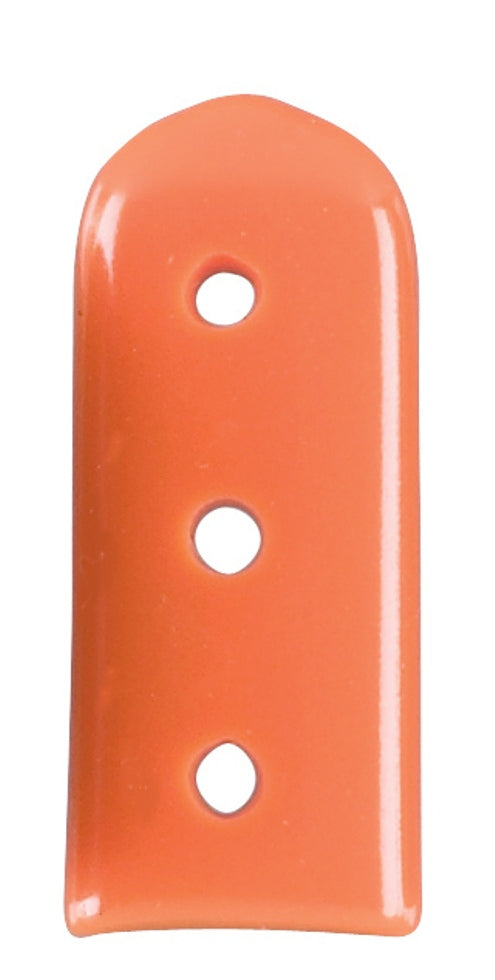 Instrument Tip Guard Tip-It™ 1/16 X 3/8 X 1 Inch, Size 7, Vented, Orange - BeHope