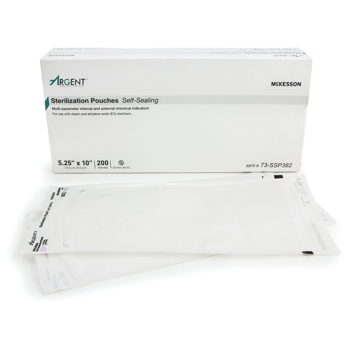 Sterilization Pouch Mckesson Argent™ Sure-check® Self Seal Class 4 Indicator - BeHope