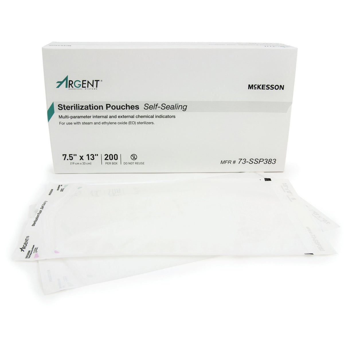 Sterilization Pouch Mckesson Argent™ Sure-check® Self Seal Class 4 Indicator - BeHope