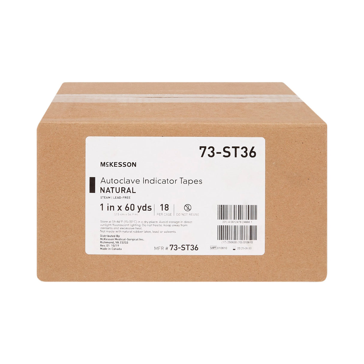 Steam Indicator Tape McKesson 1 Inch X 60 Yard Steam - BeHope