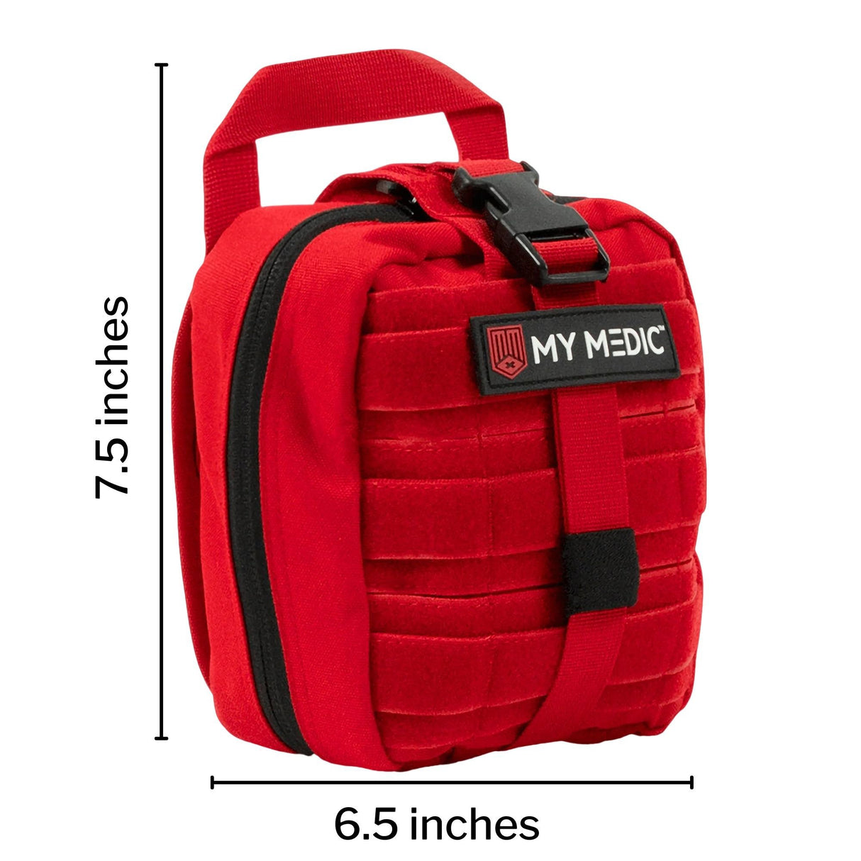 First Aid Kit My Medic™ MYFAK Pro Red Nylon Bag - BeHope