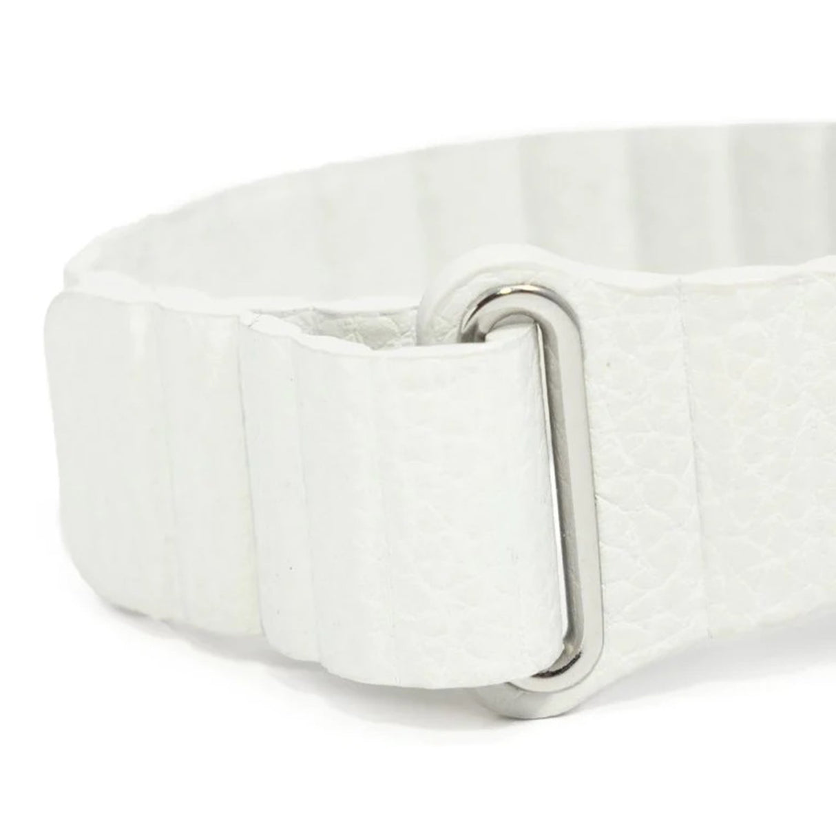 Comfort Band Embr Wave® 2 White, Faux Vegan Leather - BeHope