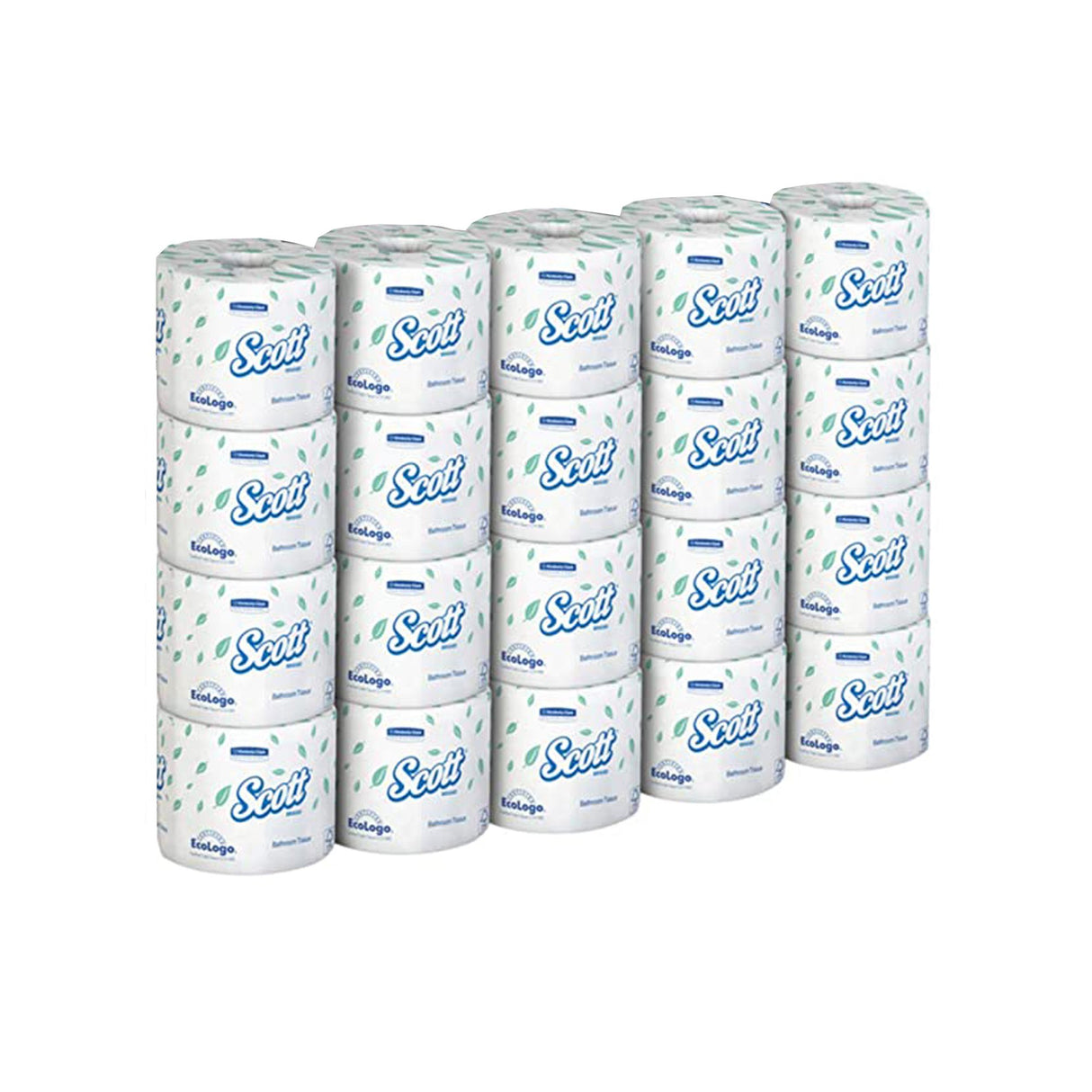 Toilet Tissue Scott® Essential White 2-Ply Standard Size Cored Roll 550 Sheets 4 X 4-1/10 Inch - BeHope