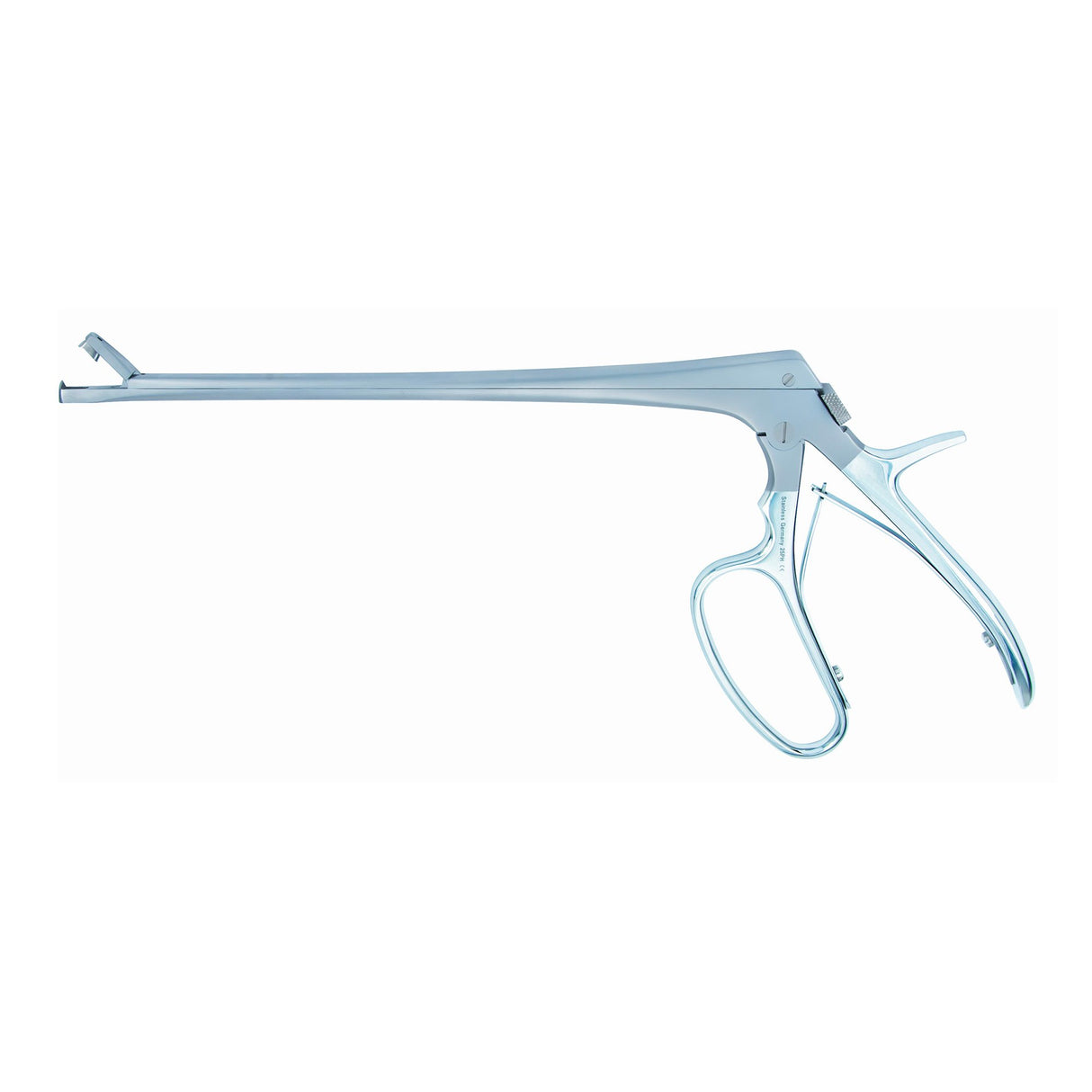 Biopsy Punch Forceps McKesson Argent™ Tischler-Morgan 8-1/4 Inch Length OR / Surgical Grade German Stainless Steel NonSterile Locking Pistol Grip Handle Straight 3 X 6 mm Bite - BeHope