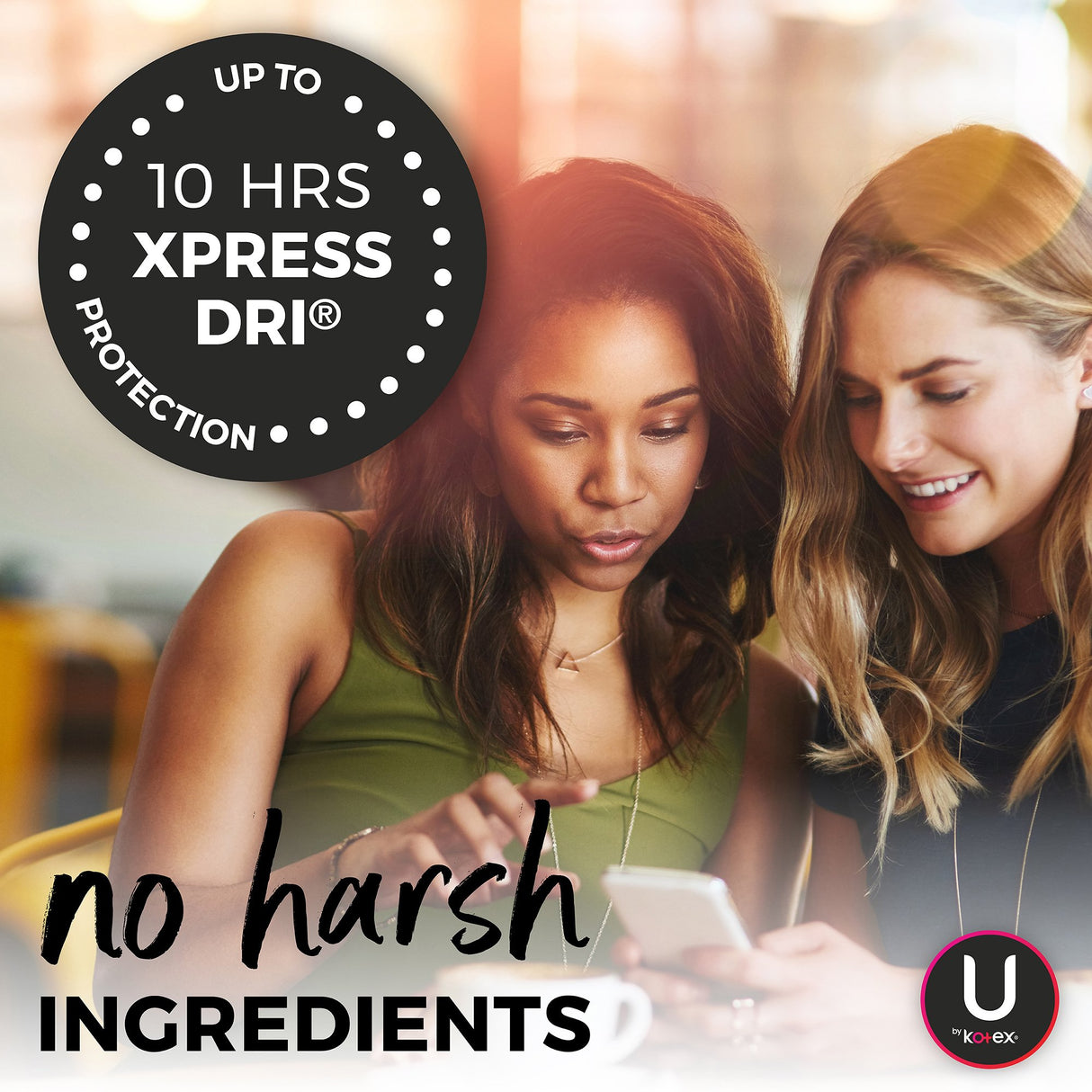 Feminine Pad U by Kotex® Security Ultra Thin Heavy Absorbency - BeHope