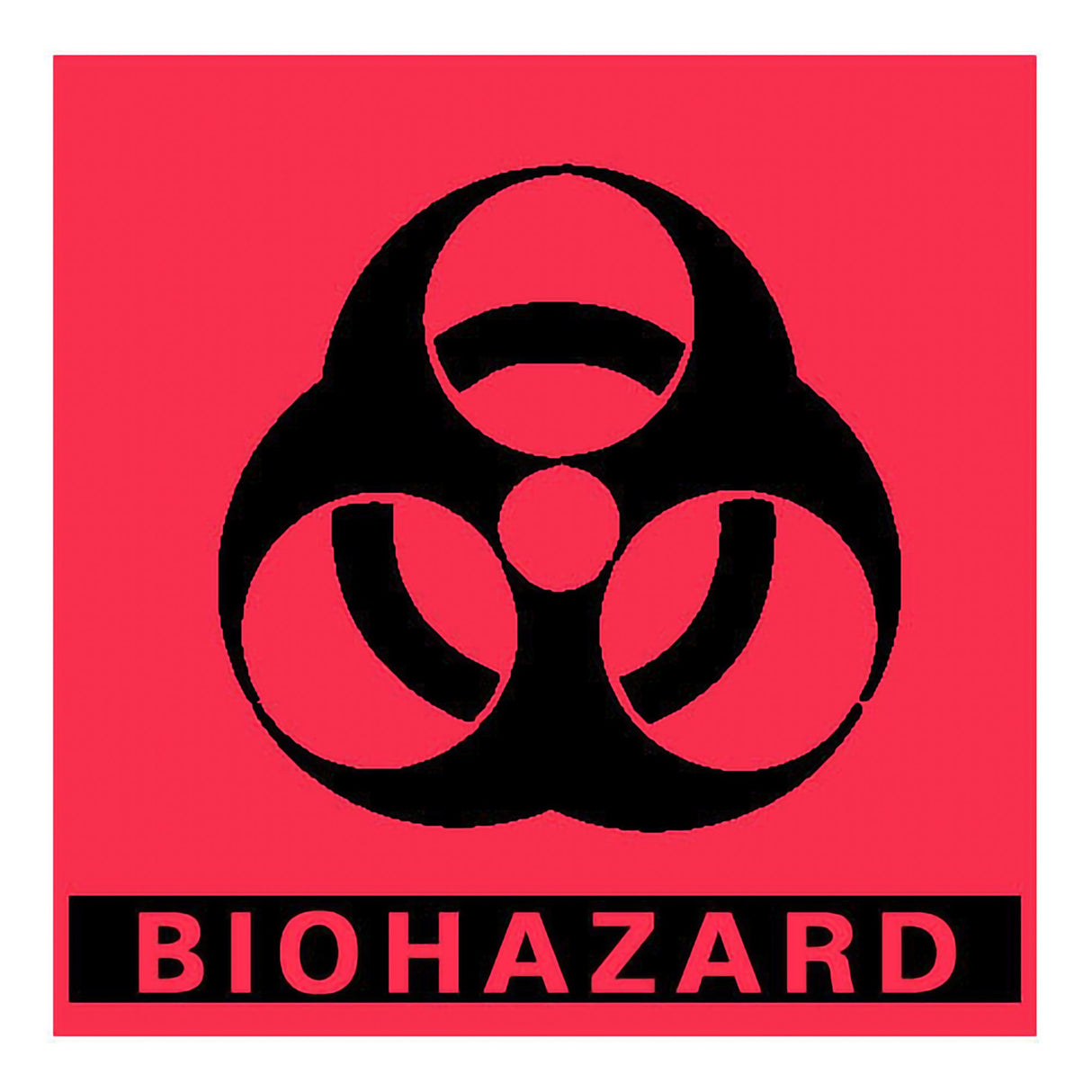 Barkley® Pre-printed Biohazard Caution Label High Visibility Paper - BeHope
