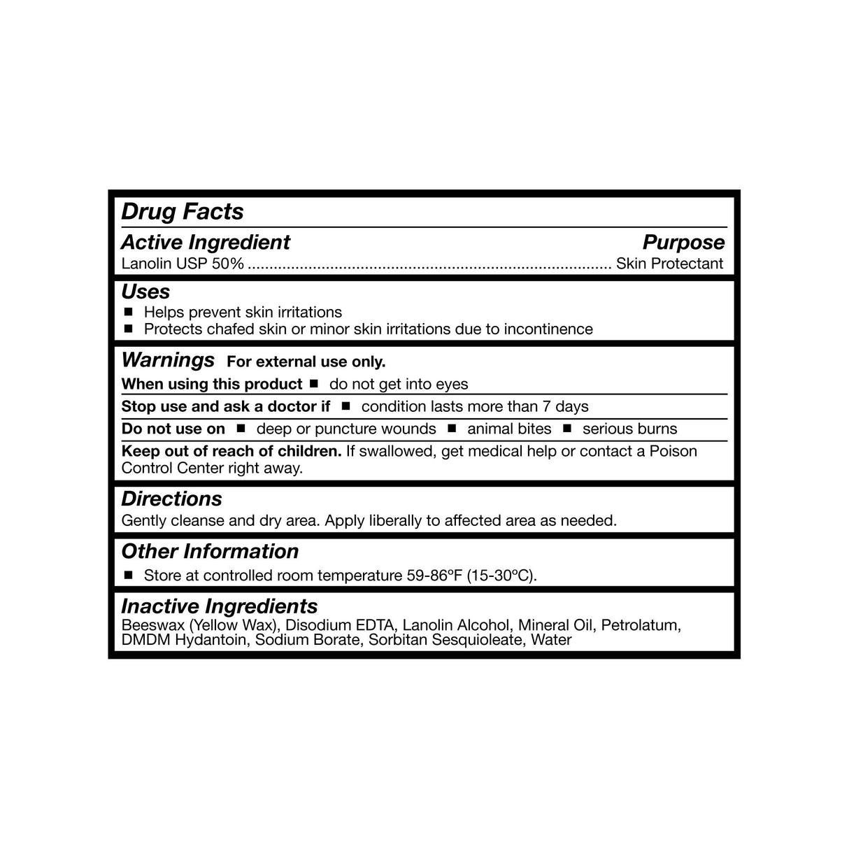 Skin Protectant Mckesson 5 Gram Individual Packet Unscented Cream - BeHope