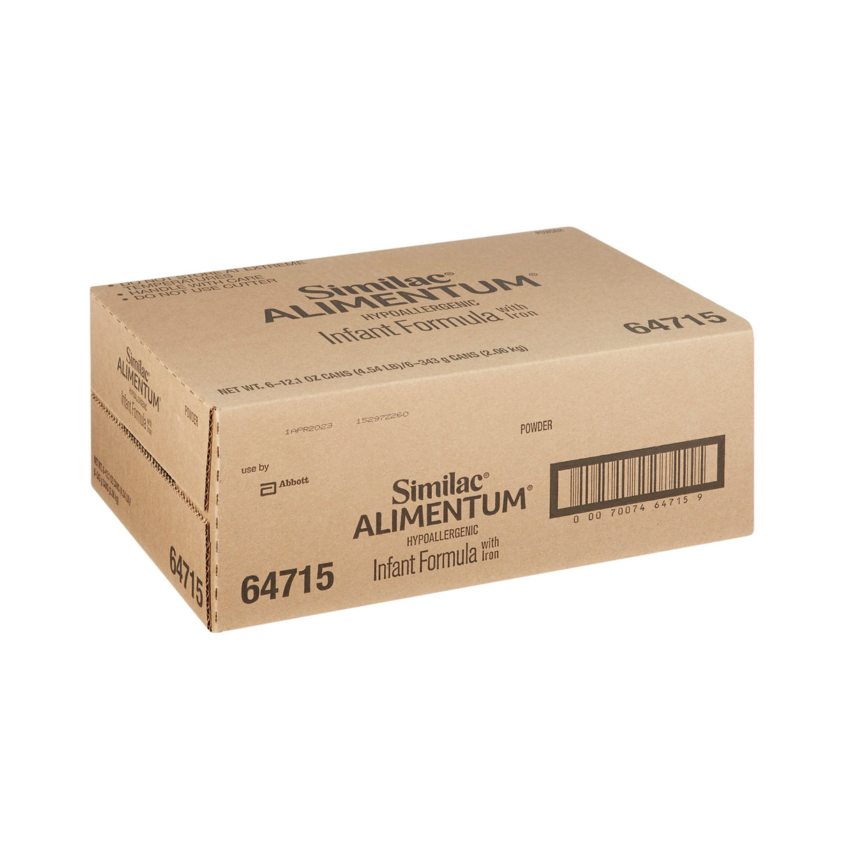 Infant Formula Similac® Alimentum® Unflavored 12.1 oz. Can Powder Food Allergies - BeHope