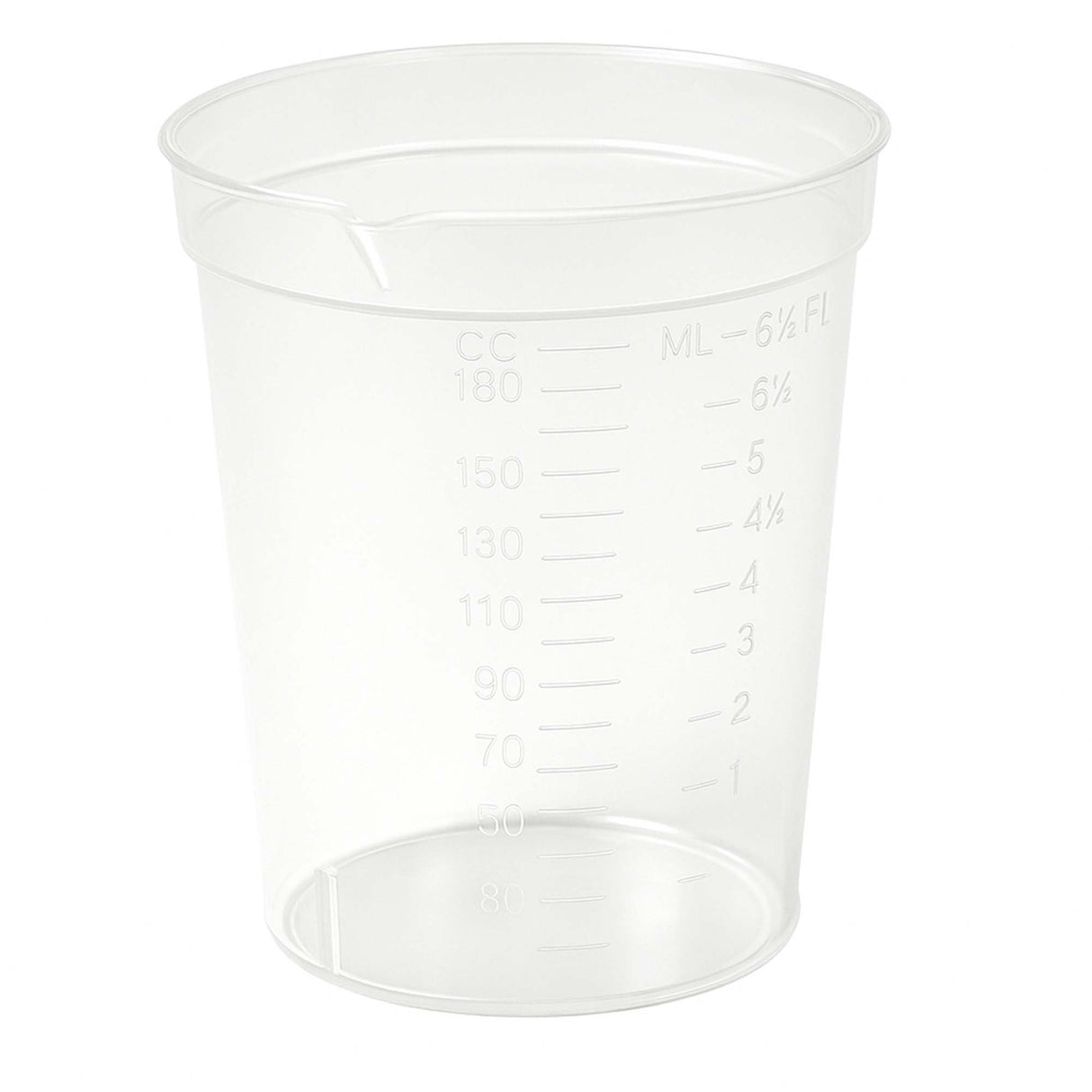 Globe Scientific Plastic Specimen Container with Pour Spout Without Closure - BeHope