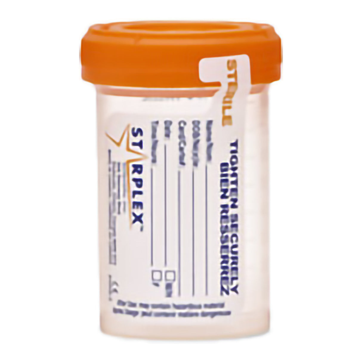 Specimen Container LeakBuster™ 48 mm Opening 90 mL (3 oz.) Screw Cap Patient Information OR Sterile - BeHope