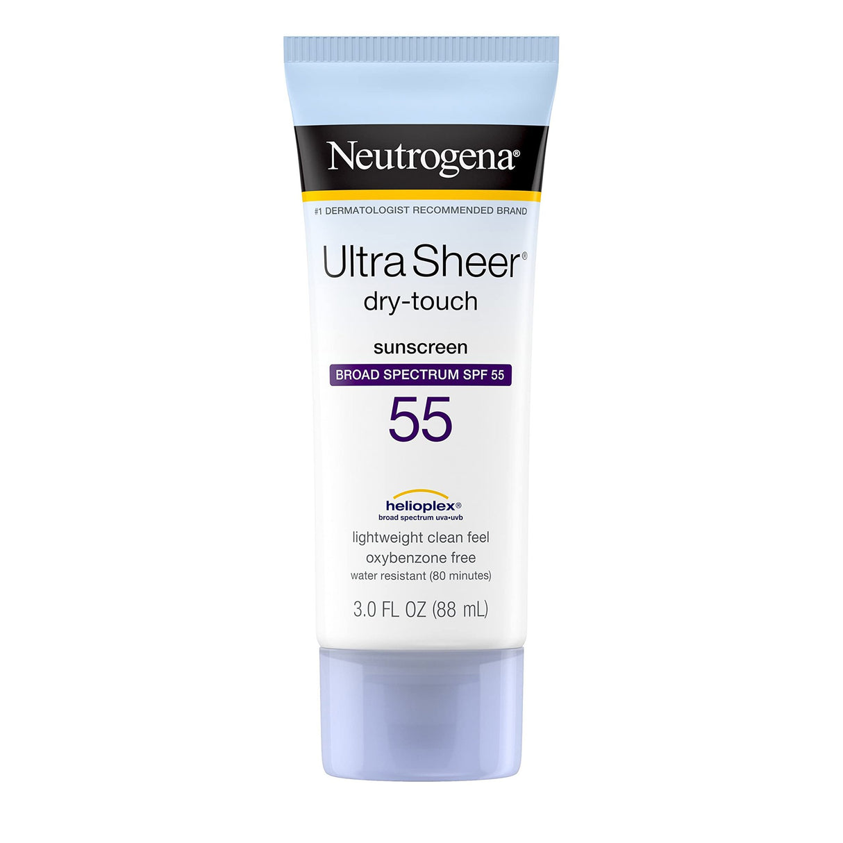 Sunscreen Neutrogena® Ultra Sheer® SPF 55 Lotion 3 oz. Tube - BeHope