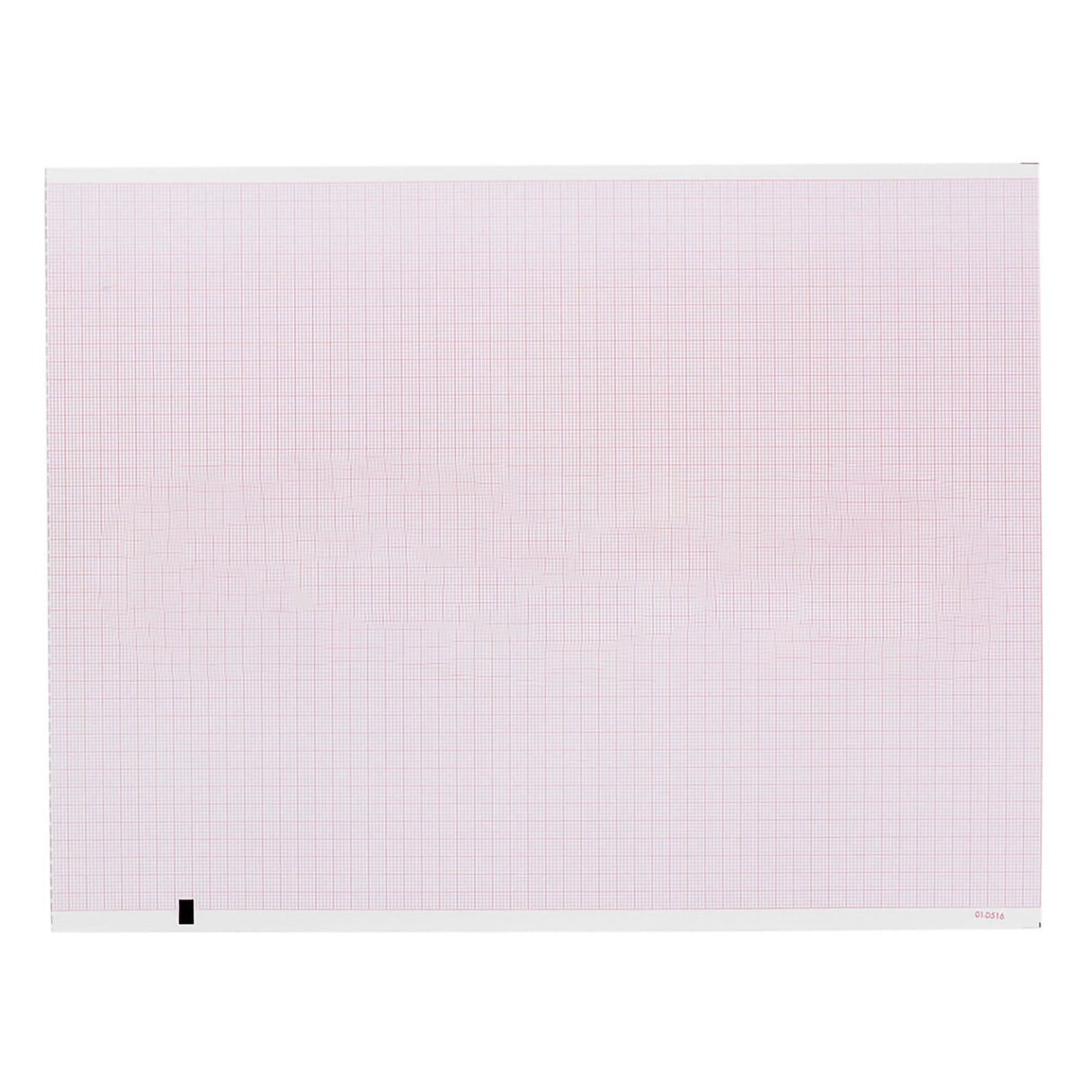 Recording Chart Paper Burdick Z-fold Red Grid - Behope